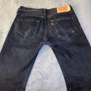 Black Levi 501 Jeans 32 x 29 medium wear